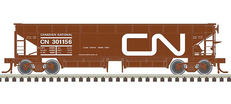 ATL20006801 No.301190 HO Scale Canadian National Hopper Car