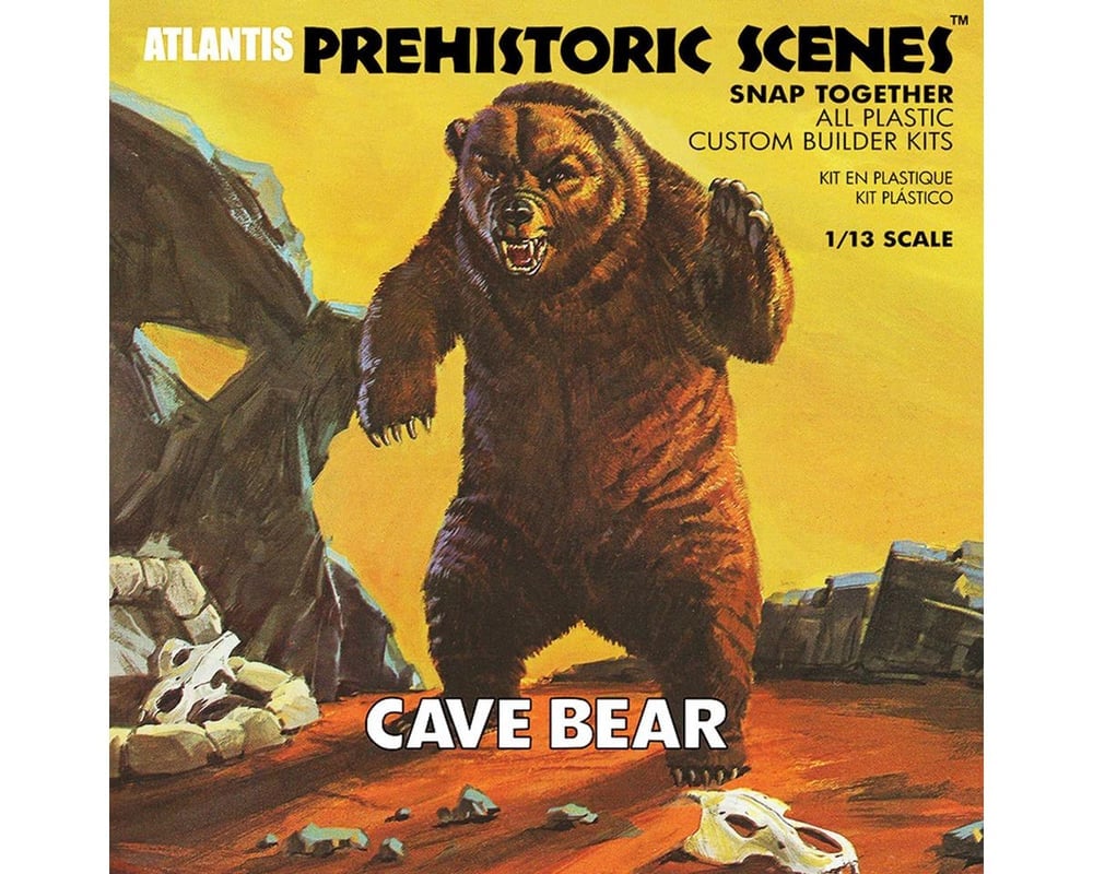 AANA738 1-13 Scale Prelist Cave Bear Figurine
