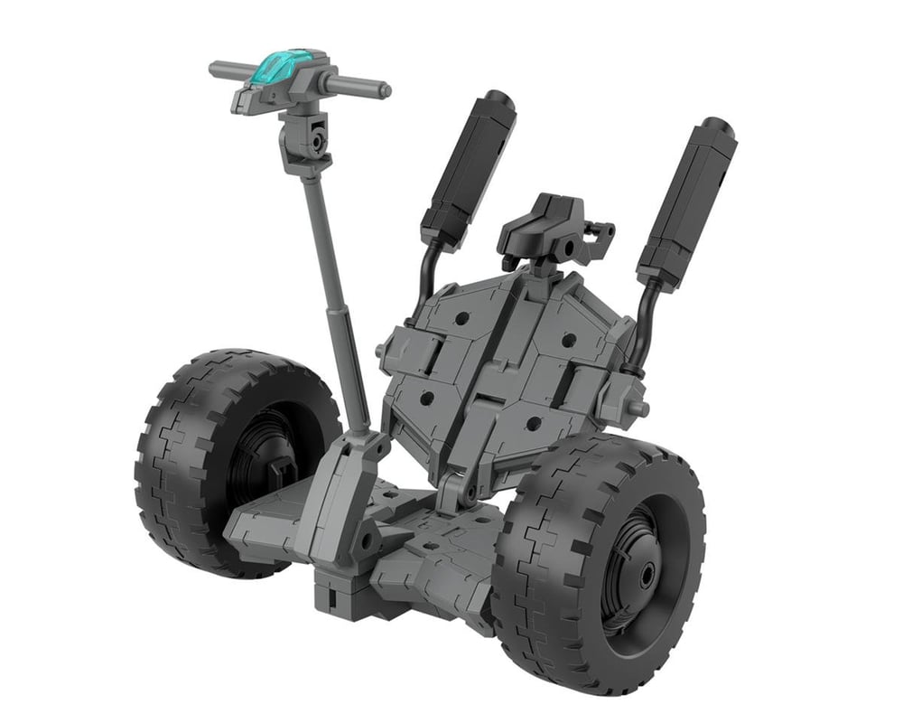 BAS2761755 30 mm 1-144 Scale Extended Armament Vehicle -Wheel Mobile Version - Plastic Model Kit