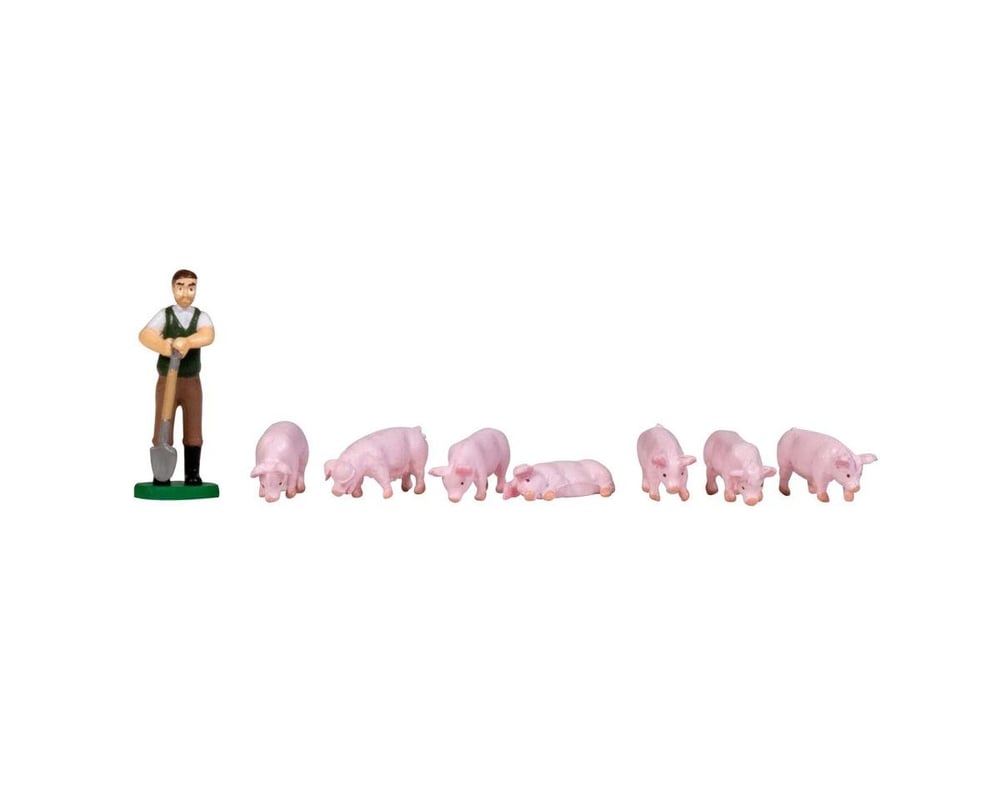 BAC33305 HO Thomas & Friends Framer Trotter with Pig Figure