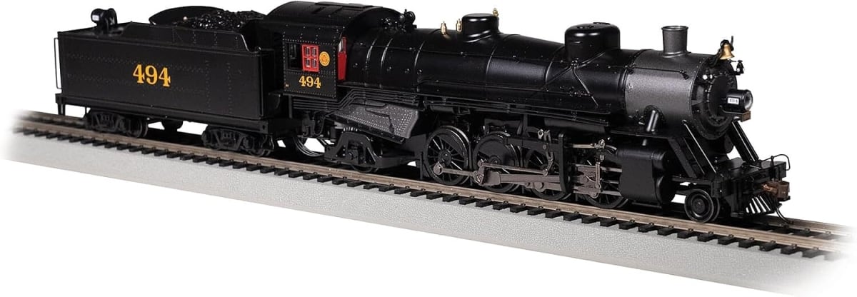 BAC54408 No.494 HO Scale Seaboard USRA Light 2-8-2 Steam Loco DCC Ready Locomotive