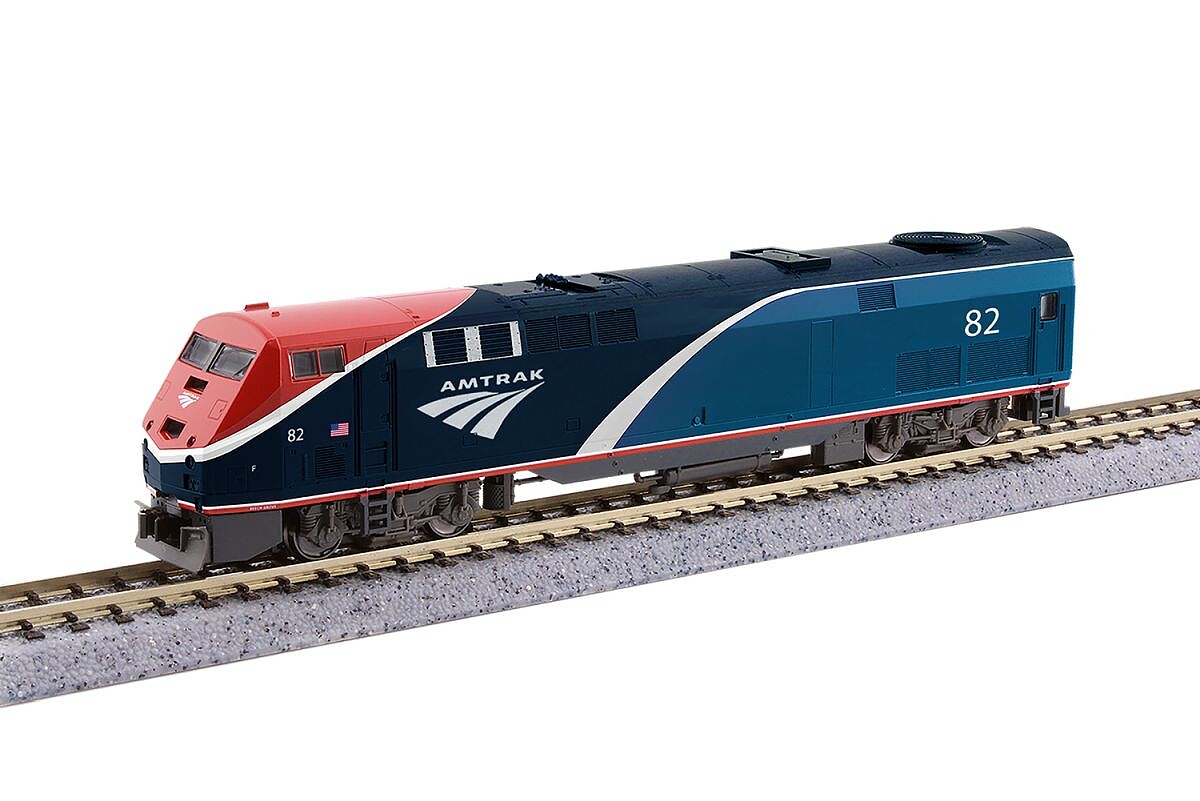 KAT1766040 No.82 N Scale Amtrak P42 Phase VII Locomotive