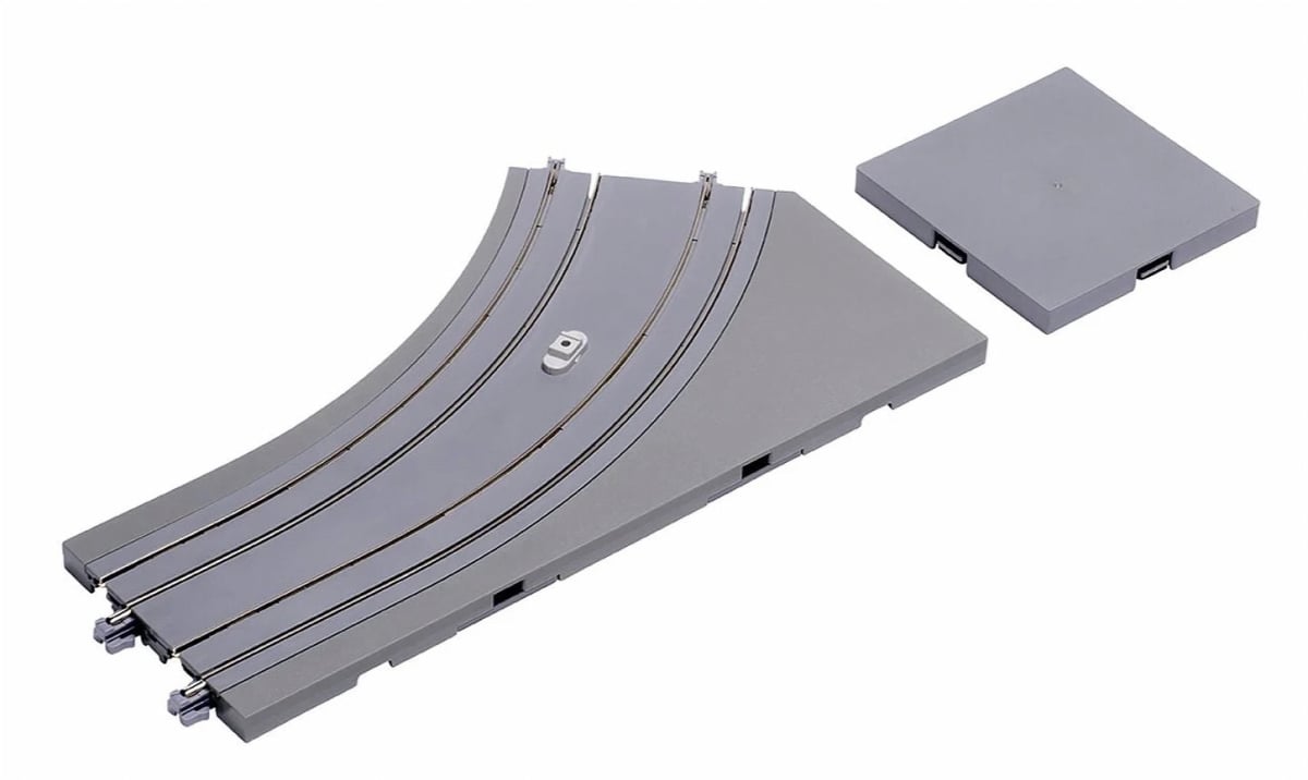 KAT40-103-E R180 mm N Scale 45 Degree Left Unitram E Series Curved Track