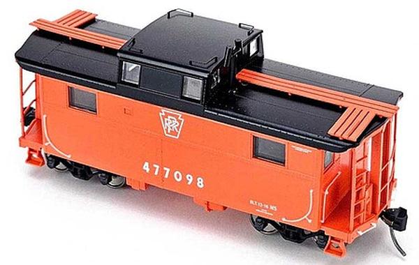 BOW43366 HO Pennsylvania Railroad - Orange Plain Keystone, N5, 477188