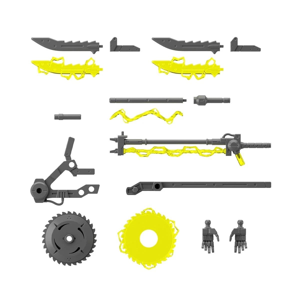 BAS2773789 1-144 Scale 30 mm Hobby Customize Weapon with Plasma Weapon