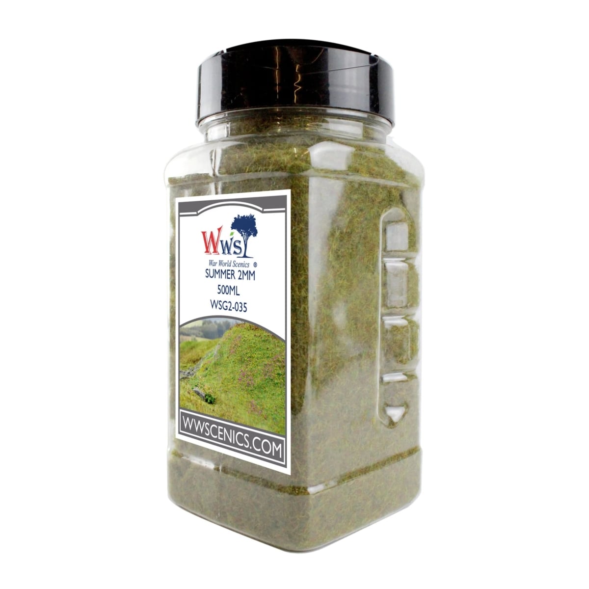 PCOWSG2-035 2 mm Winter Static Grass - 500 ml
