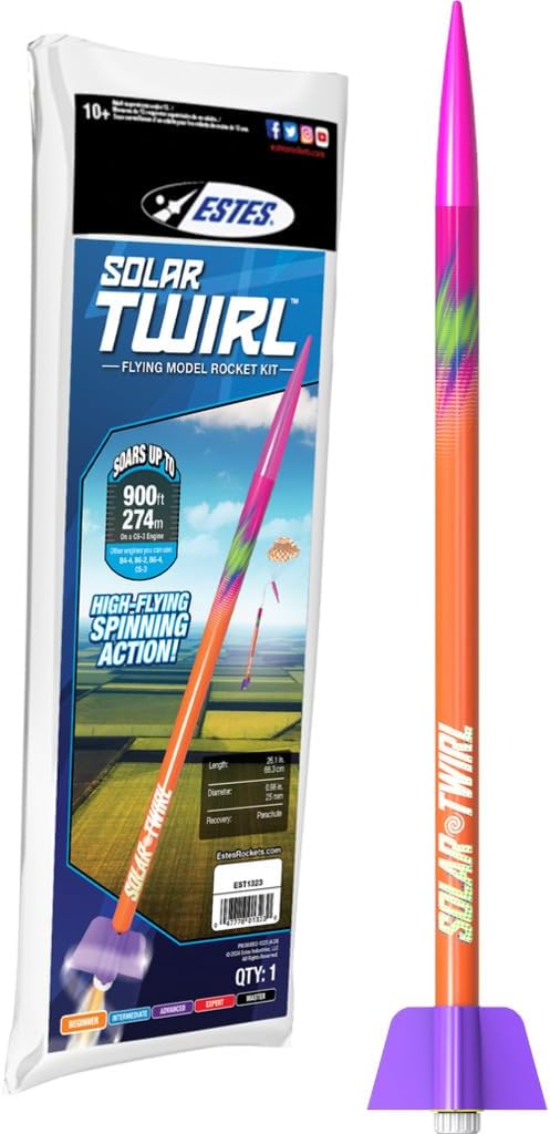 EST1323 Solar Twirl Model Rocket Kit