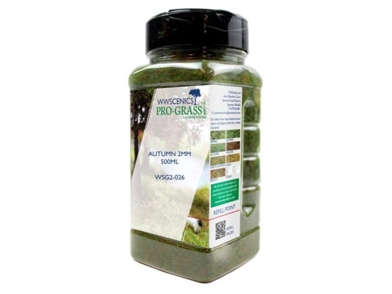 PCOWSG2-026 2 mm Autumn Static Grass - 500 ml Canister