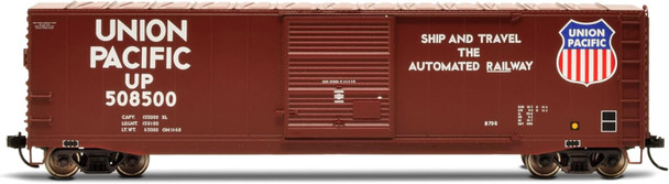 RIV6633A Union Pacific Sliding Door Boxcar - No. 508500 HO Scale - Maroon