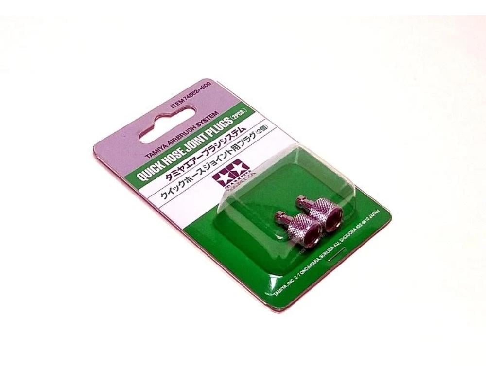 TAM74562 Model Craft Tools Airbrush System Quick Hose Joint Plugs - Multi Color - 2 Piece