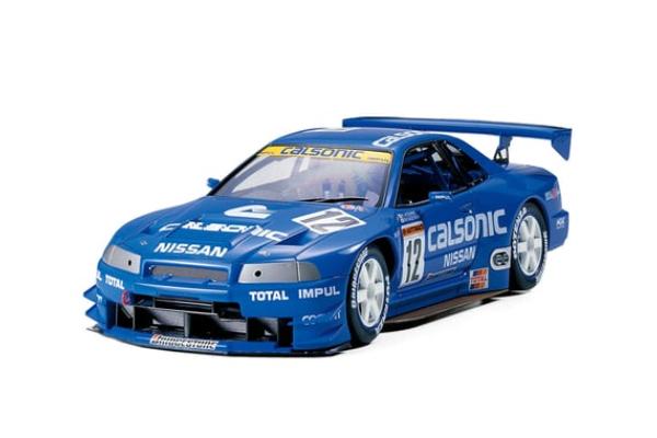 TAM24219 1-24 Scale 1999 Calsonic R34 Skyline GT-R Plastic Car Model Kit
