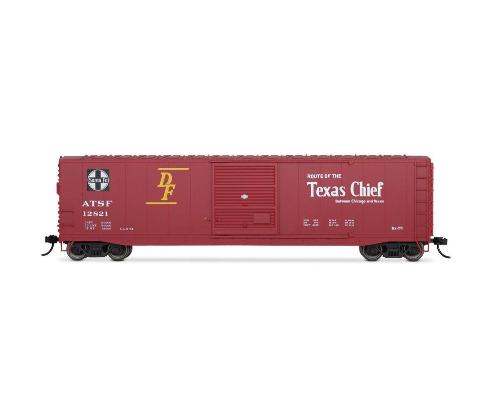 RIV6662B HO Scale ATSF SD Boxcar - No.12821