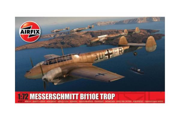 ARXA03081A 1-72 Scale Messerschmitt Bf110E E-2 Trop Airplane Model