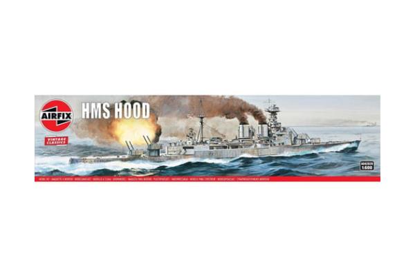 ARXA04202V 1-600 Scale HMS Hood Boat Model