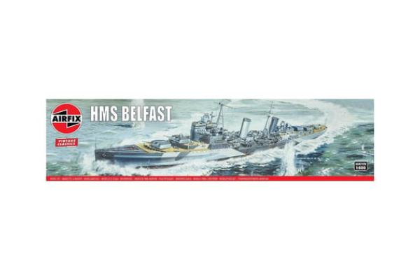 ARXA04212V 1-600 Scale HMS Belfast Boat Model Kit