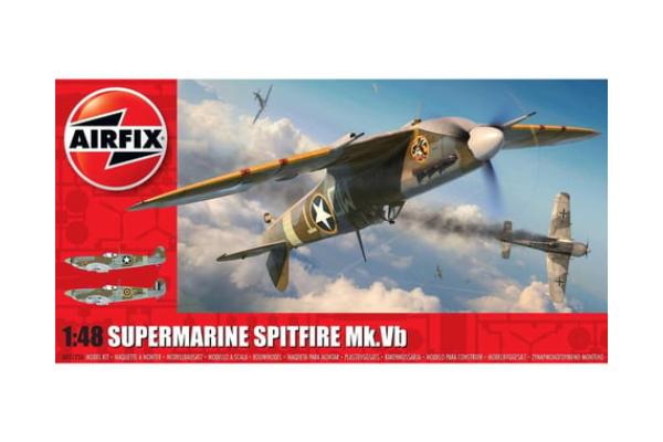 ARXA05125A 1-48 Scale Supermarine Spitfire Mk.VB Aircraft Model Kit