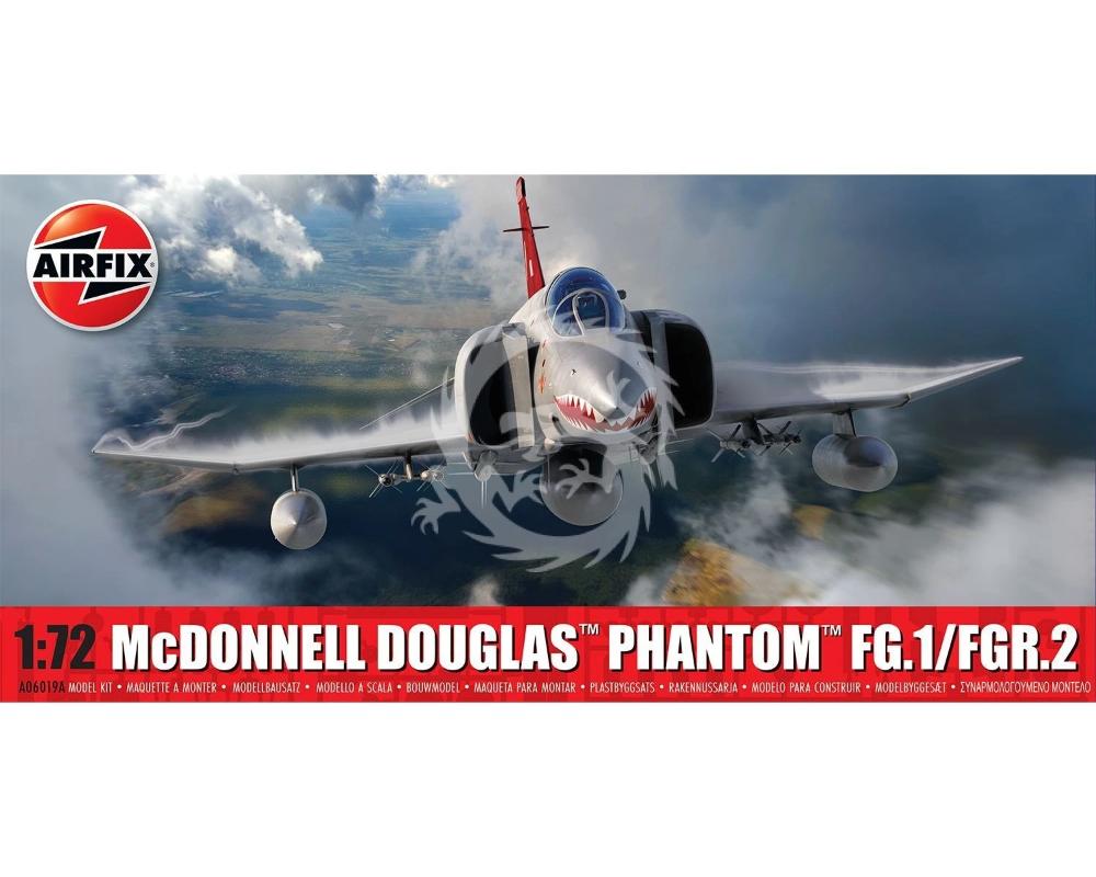 ARXA06019A 1-72 Scale McDonnell Douglas Phantom FG.1 & FGR.2 Plane Model Kit
