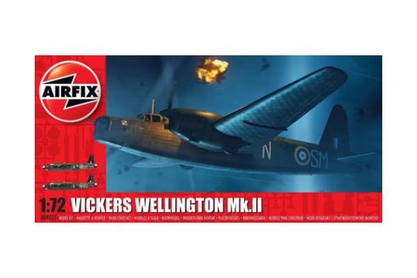 ARXA08021 1-72 Scale Vickers Wellington Mk.II Aircraft Model Kit