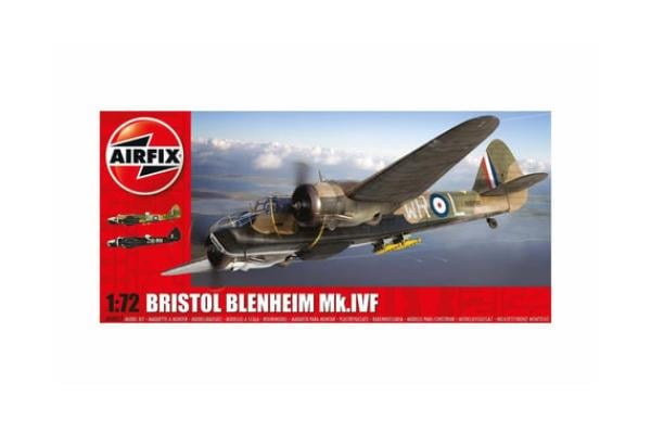 ARXA04017 1-72 Scale Bristol Blenheim MK IVF Fighter Model Kit