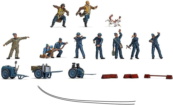 ARXA04702 1-48 Scale RAF Ground Crew Plastic Multi-Part Figures