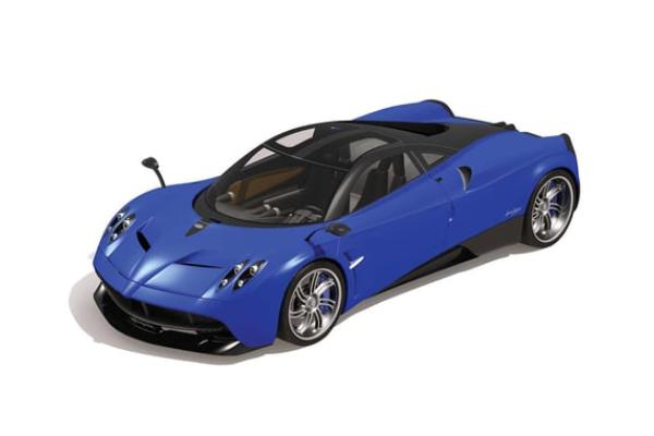 ARXA55008 1-43 Scale Starter Set - Pagani Huayra with Paint, Brush & Cement