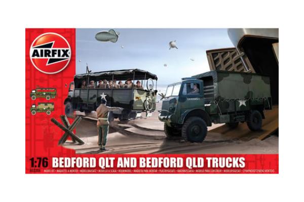 ARXA03306 1-72 Scale Bedford QLD-QLT Trucks Model Kit