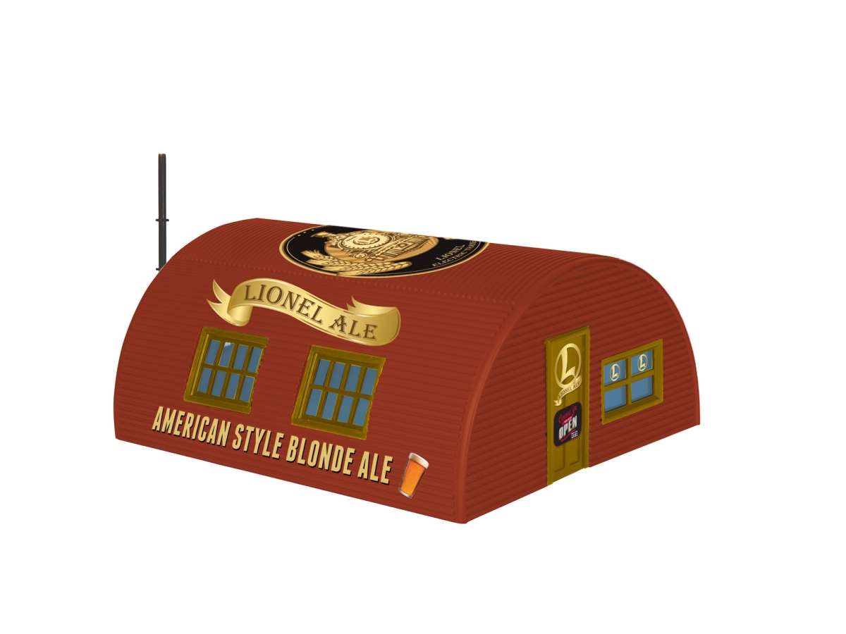 LNL2330120 O Scale Ale Quonset Model Hut