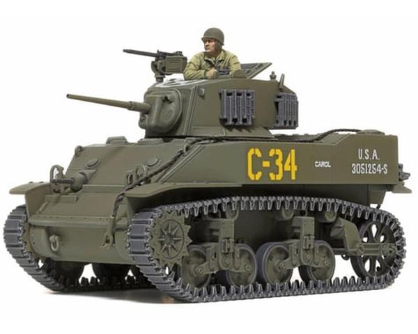 TAM32606 1-48 Scale US light Tank M5A1 Stuart Plastic Model Kit