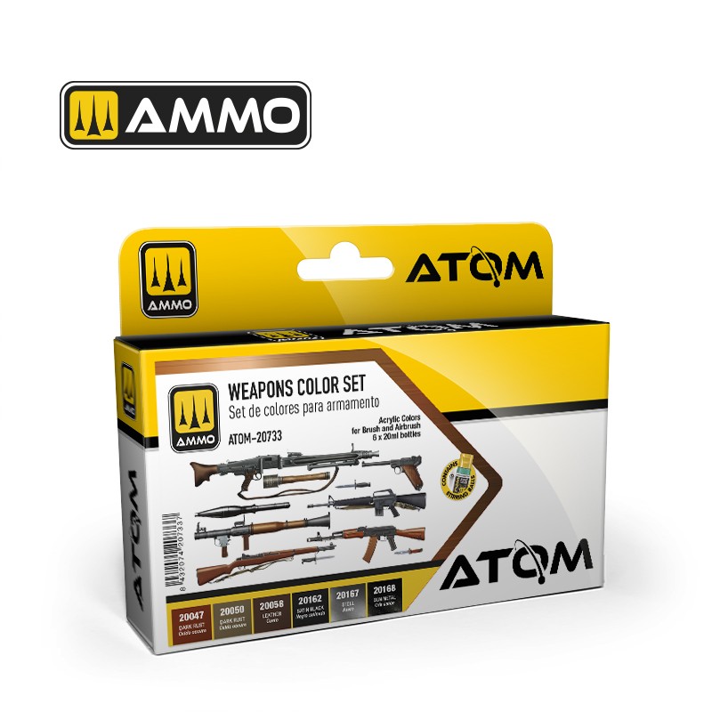 20733 Atom Weapons Color Set
