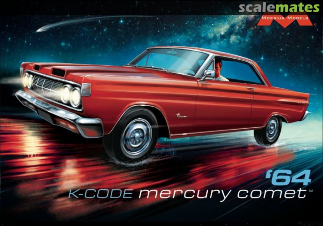 MOE2750 1-25 Scale K-Code Comet Car for 1964 Mercury - 64 ft.
