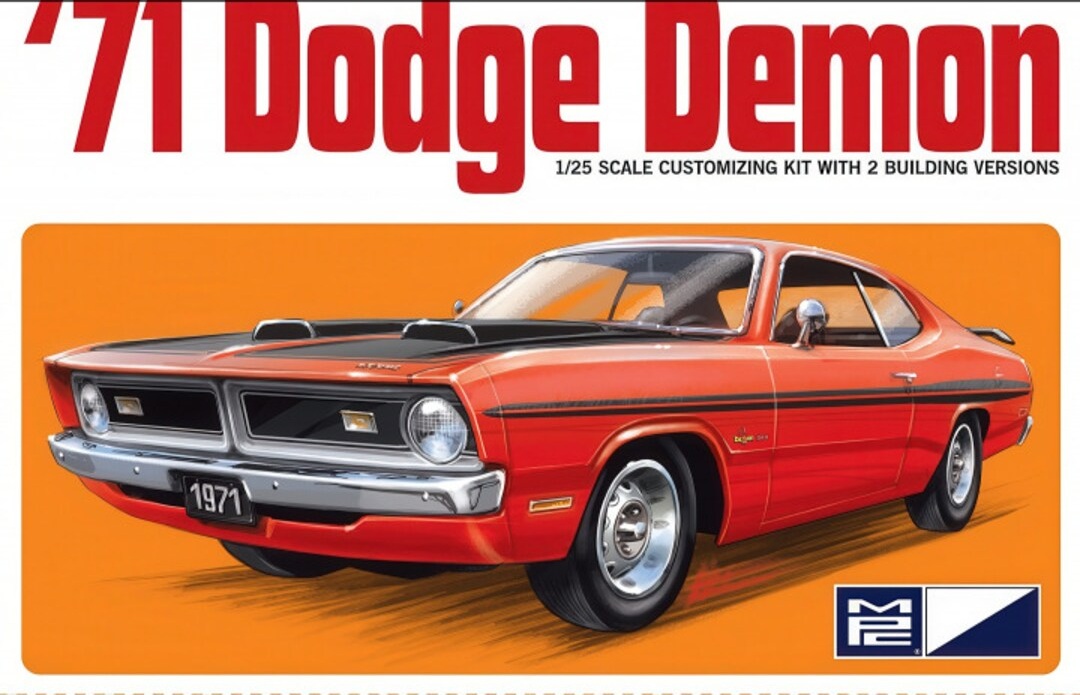 MPC997 1-25 Scale Model Car for 1971 Dodge Demon