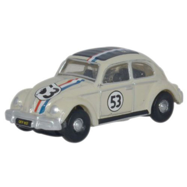 OXDNVWB001 VW Beetle Herbie No.53 Model Car Kit - N Scale