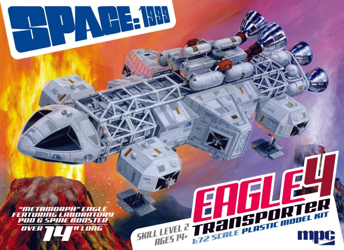 MPC979 1-72 Scale 99 Eagle 4 with Lab Pod Model Skill Level 2 Kit