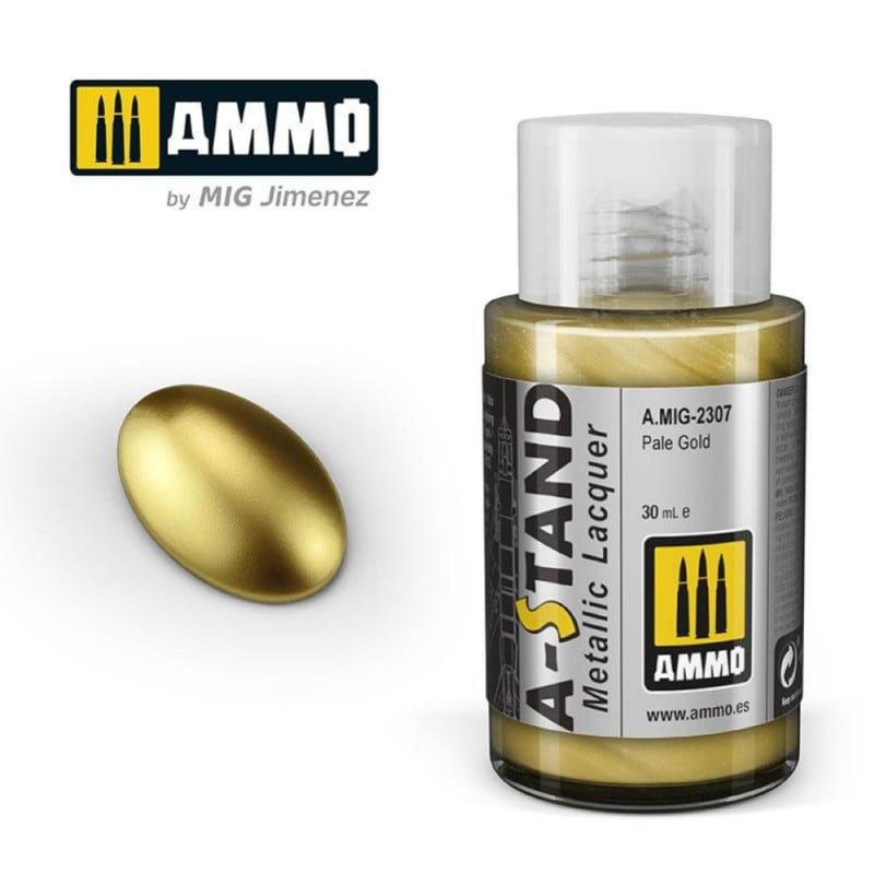 2307 A-Stand Pale Gold Lacquer Paint
