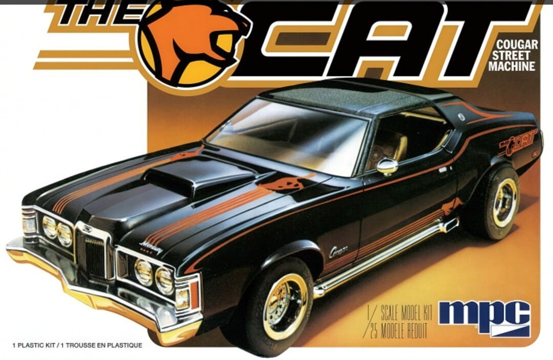 MPC1004M 1-25 Scale Model Car for 1973 Mercury Cougar The Cat