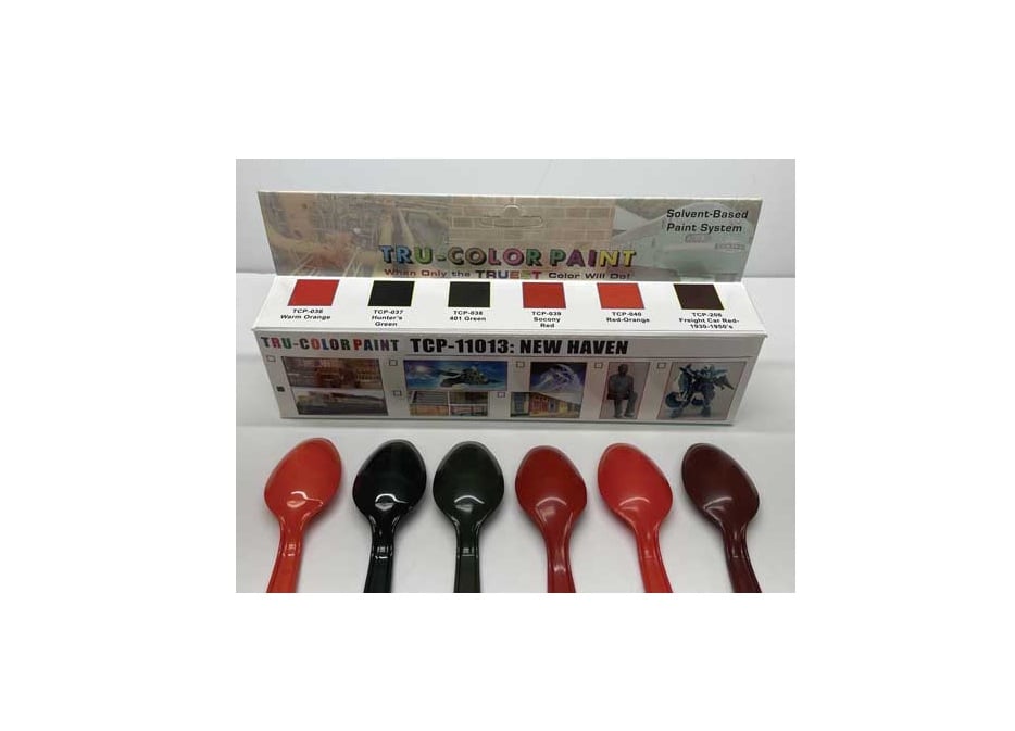 TCP11013   Haven Railroad Solvent-Based Paint - Pack of 6