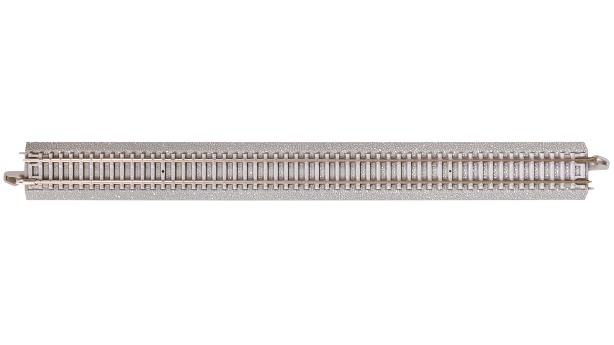BAC44015 10 in. N Scale E-Z Track with Concrete Ties Straight