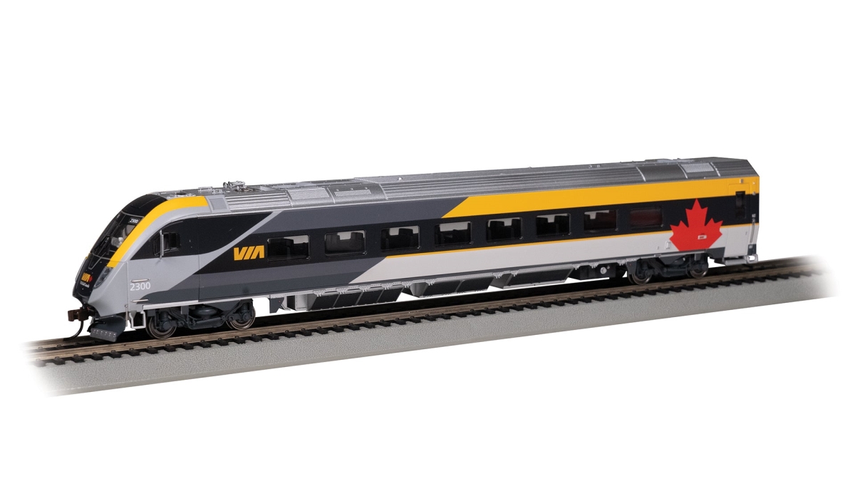BAC74509 HO Scale Via Rail Canada 2300 Siemens Venture Passenger Cab Car