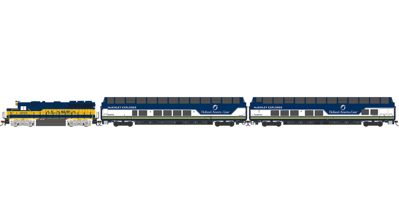 BAC00783 HO Scale Electric Train Set, McKinley Explorer