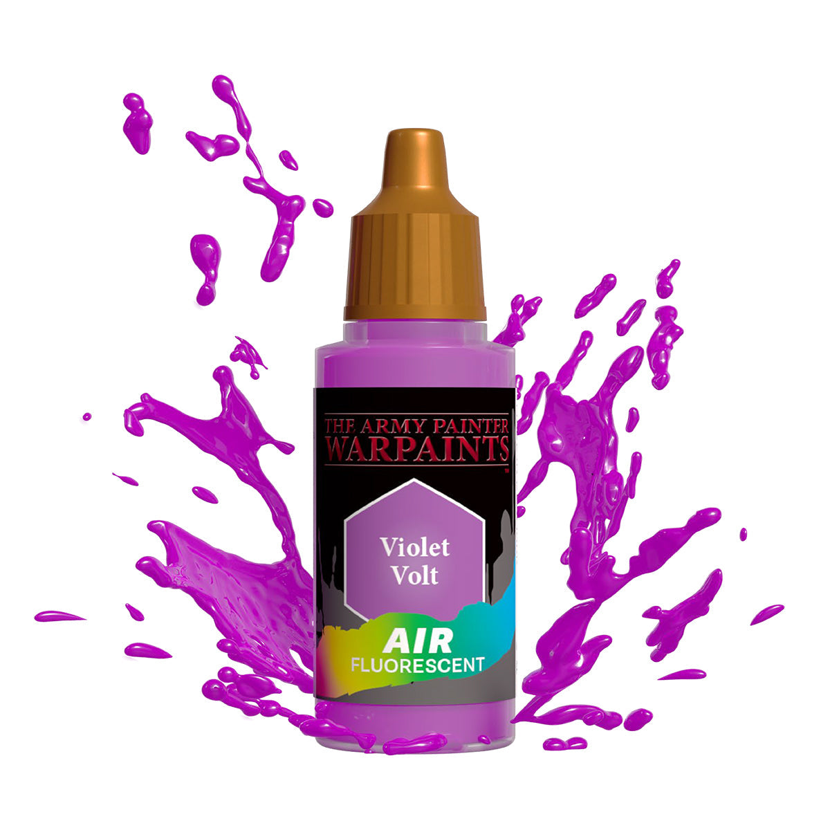 AMYAW1501P 18 ml Warpaints Air Fluorescent Acrylic Paint - Violet Volt