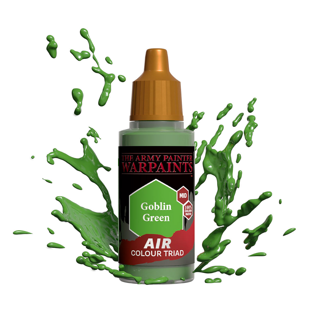 AMYAW1109P 18 ml Warpaints Air Acrylic Paint - Goblin Green