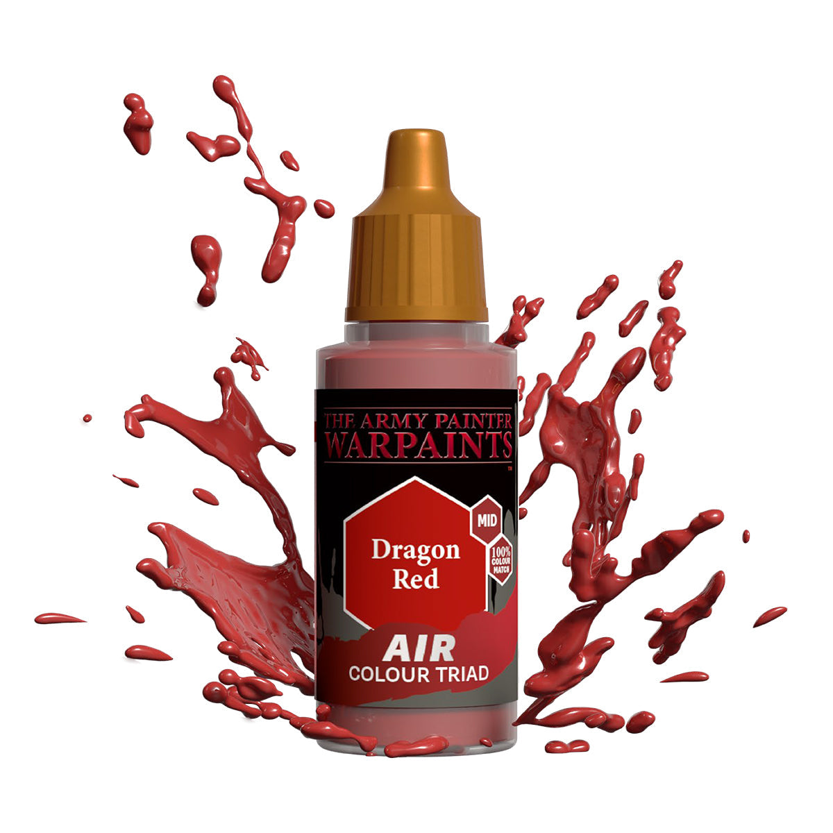 AMYAW1105P 18 ml Warpaints Air Acrylic Paint - Dragon Red