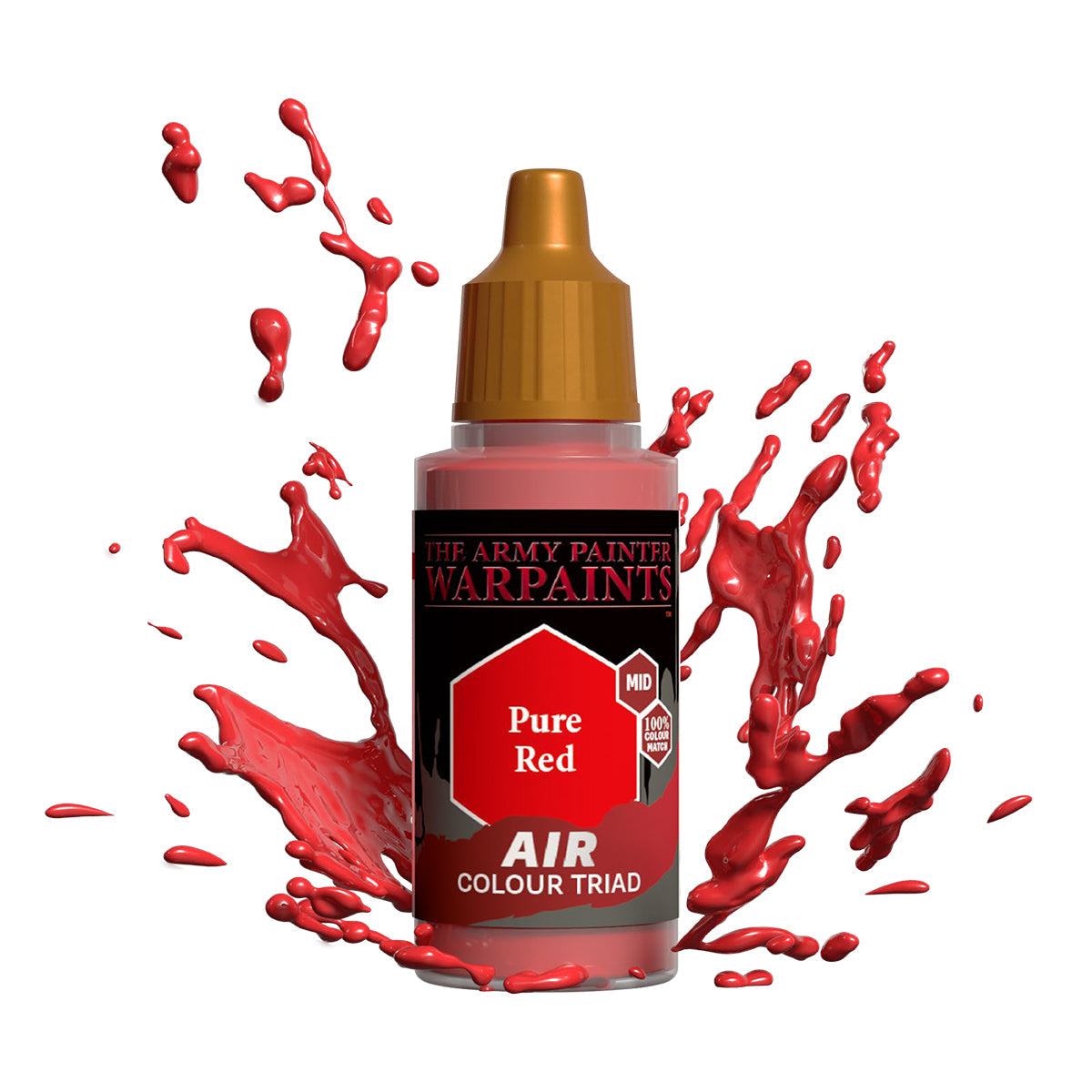AMYAW1104P 18 ml Warpaints Air Acrylic Paint - Pure Red