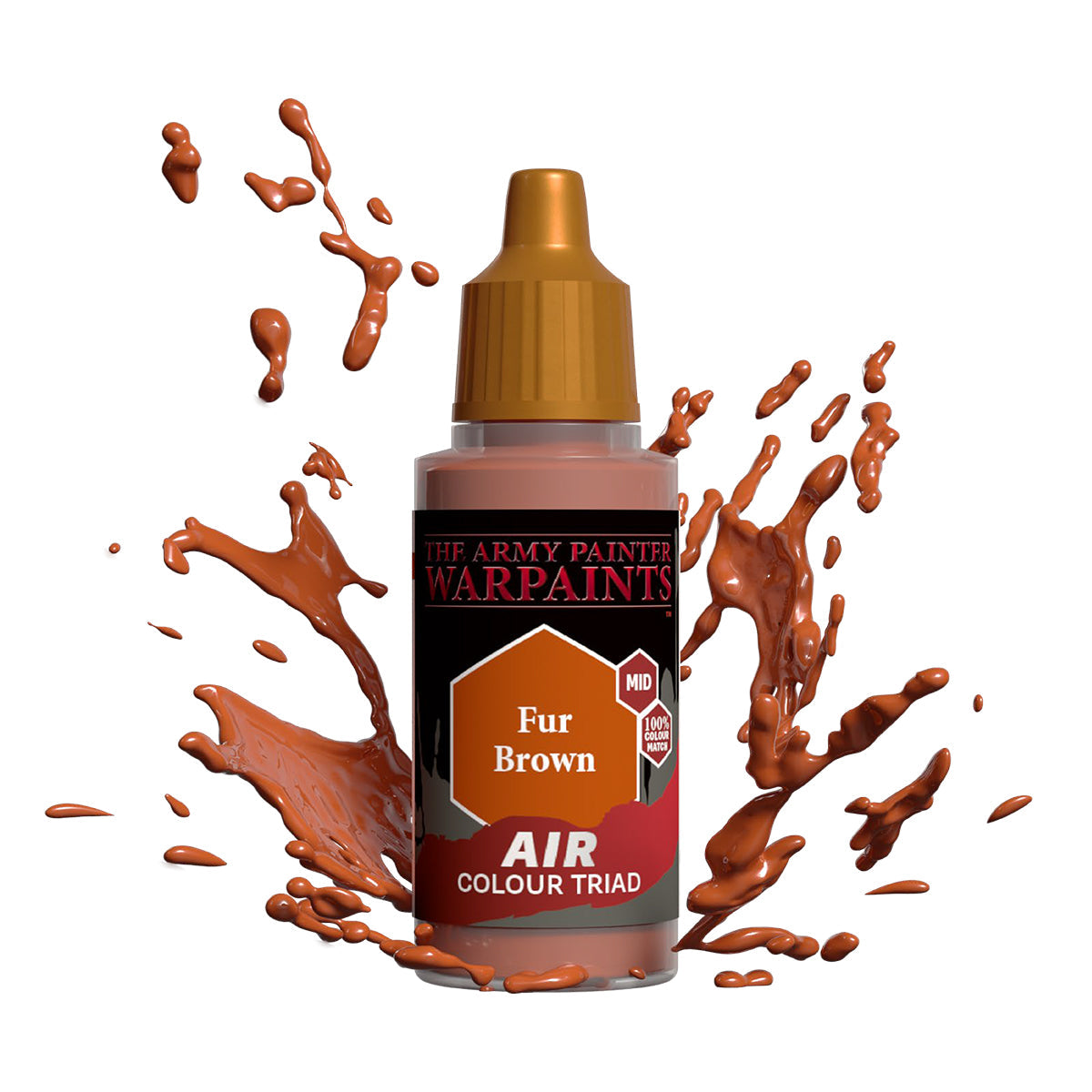 AMYAW1122P 18 ml Warpaints Air Acrylic Paint - Fur Brown