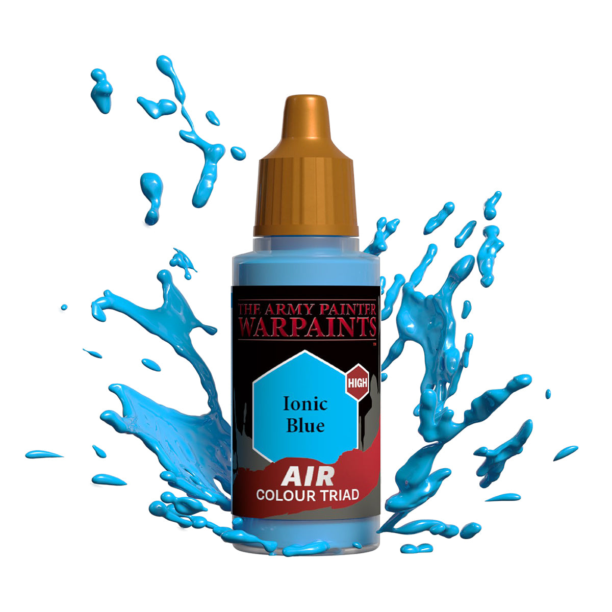 AMYAW4114P 18 ml Warpaints Air Acrylic Paint - Ionic Blue