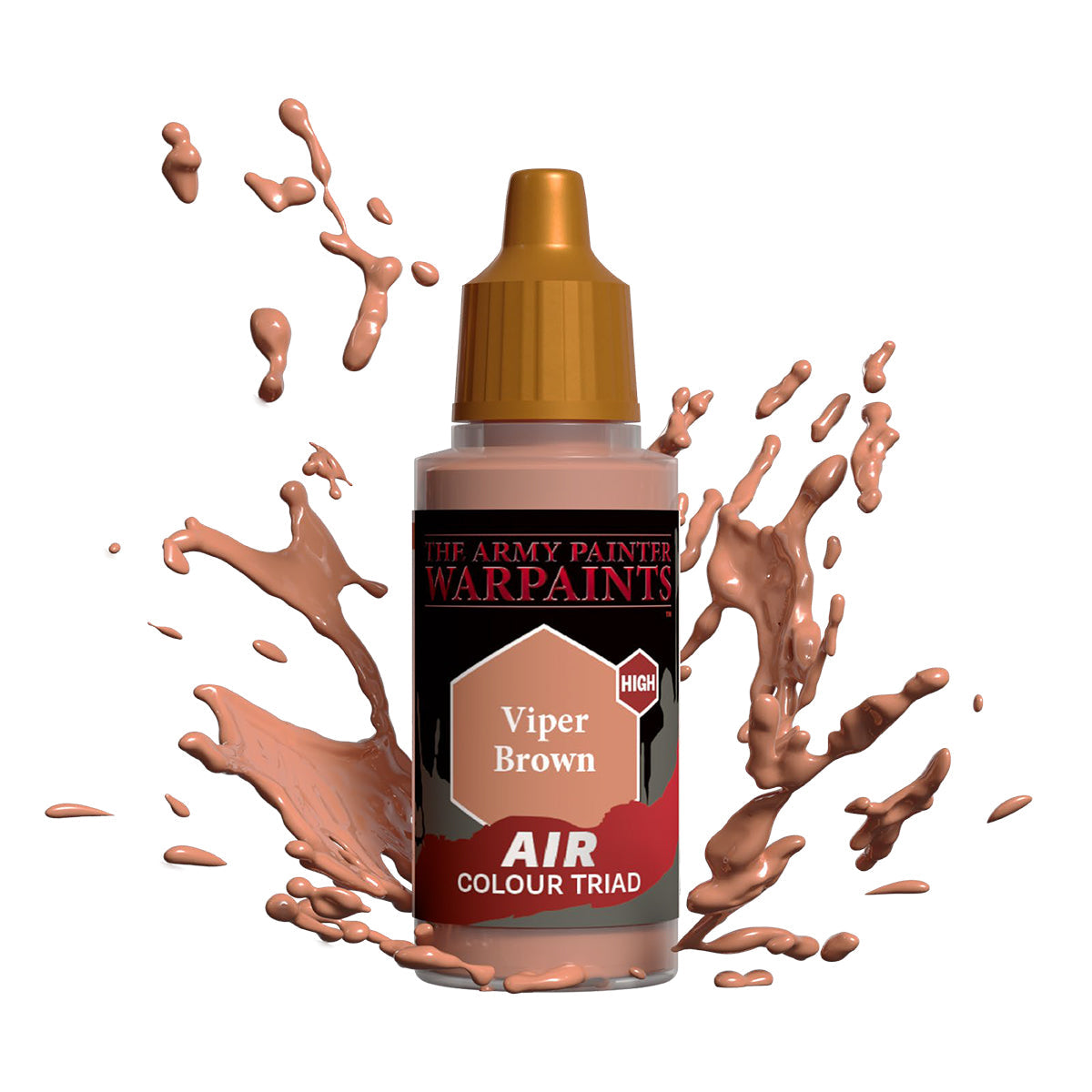AMYAW4122P 18 ml Warpaints Air Acrylic Paint - Viper Brown