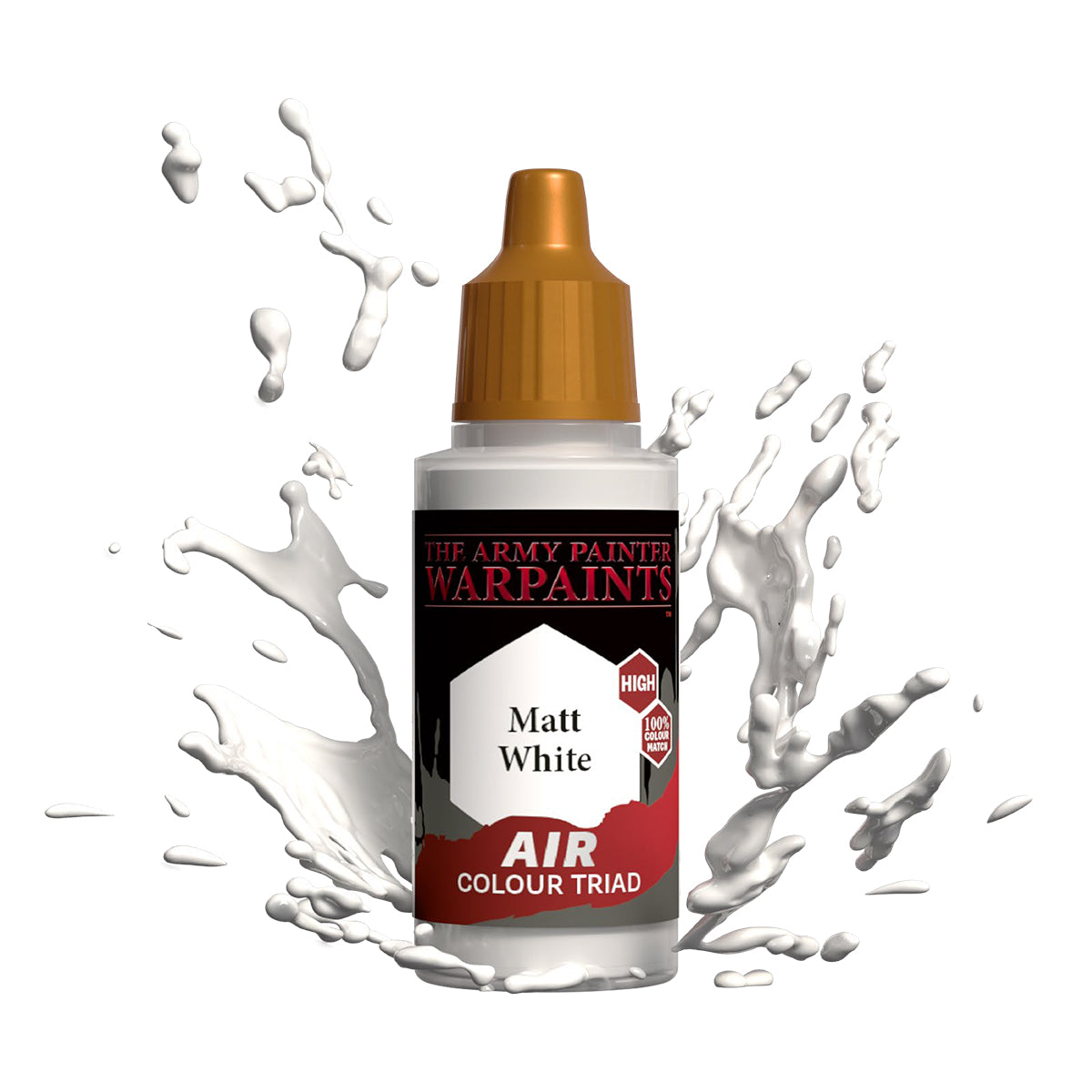 AMYAW1102P 18 ml Warpaints Air Acrylic Paint - Matt White
