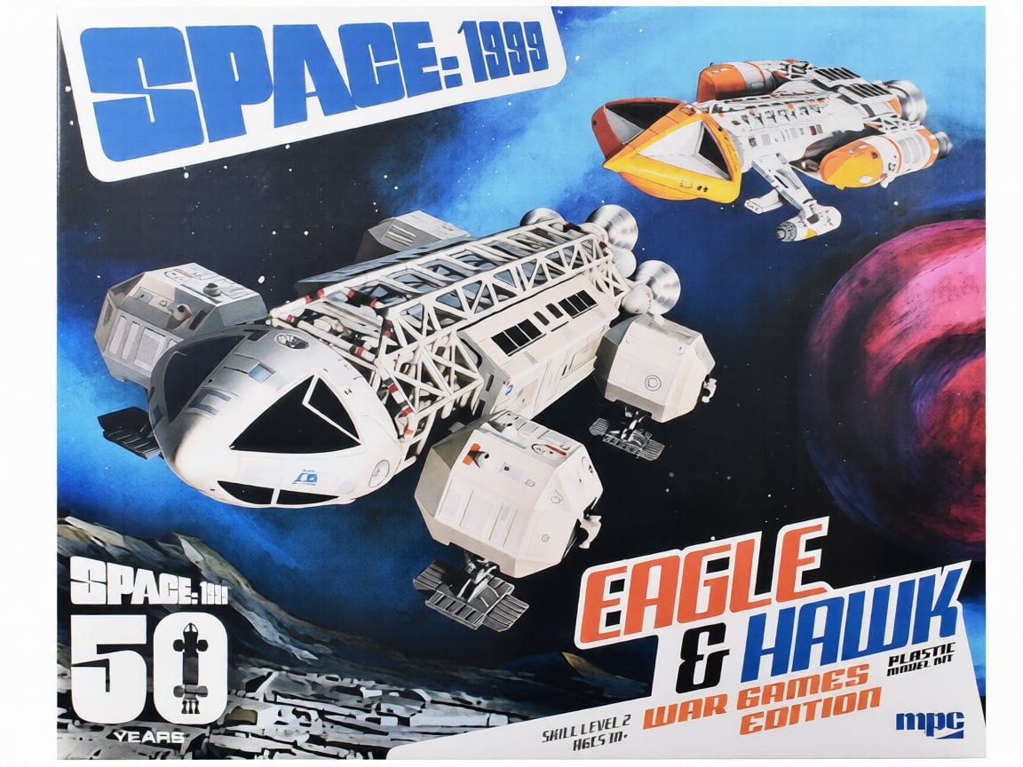 1033 1-72 Scale Space 1999 Eagle & Hawk War Games Edition Model Kit