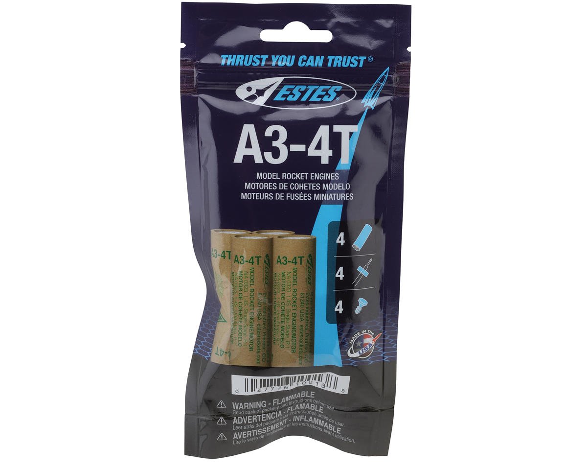 EST10013 A3-4T 13 mm Bagged Engines - Pack of 4