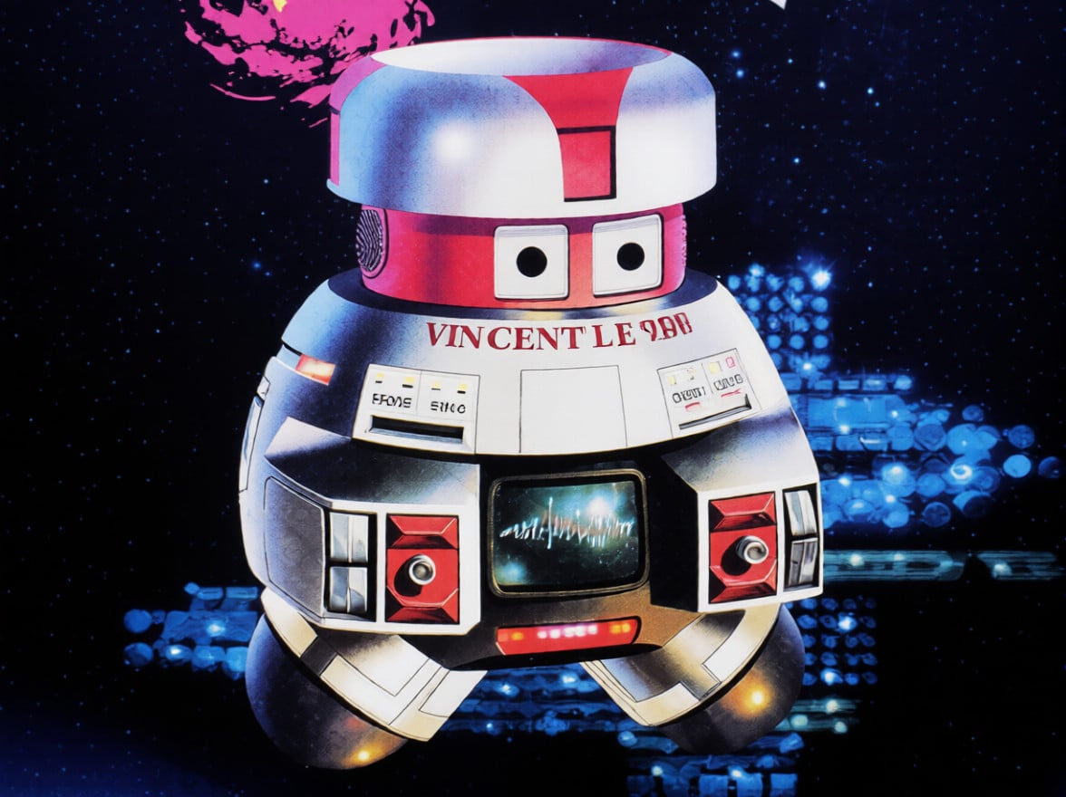 1018 1-6 Scale The Black Hole 1979 Movie VINCENT Robot Model Kit